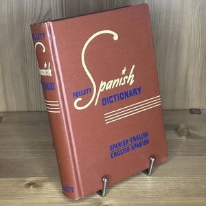 Follett Spanish Dictionary Spanish to English & English to Spanish Hardcover